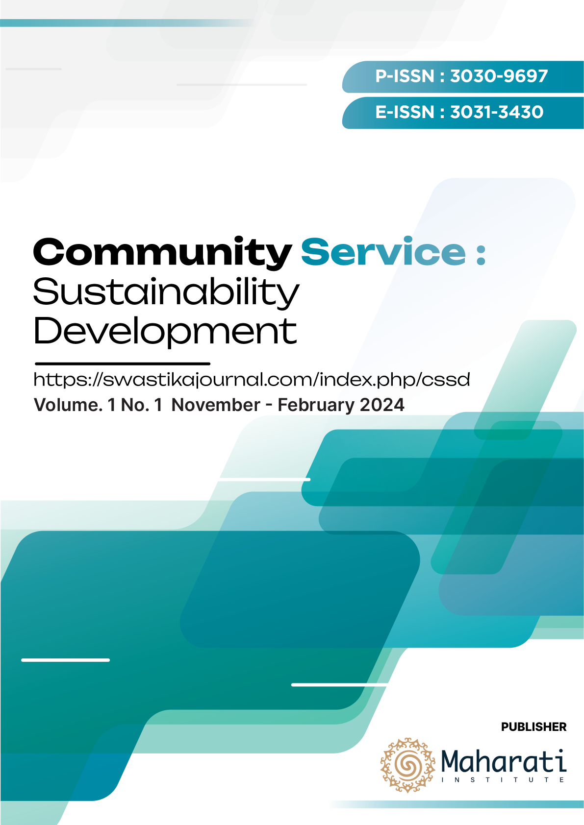 					View Vol. 1 No. 1 (2023): Community Services: Sustainability Development  (November - February 2024)
				