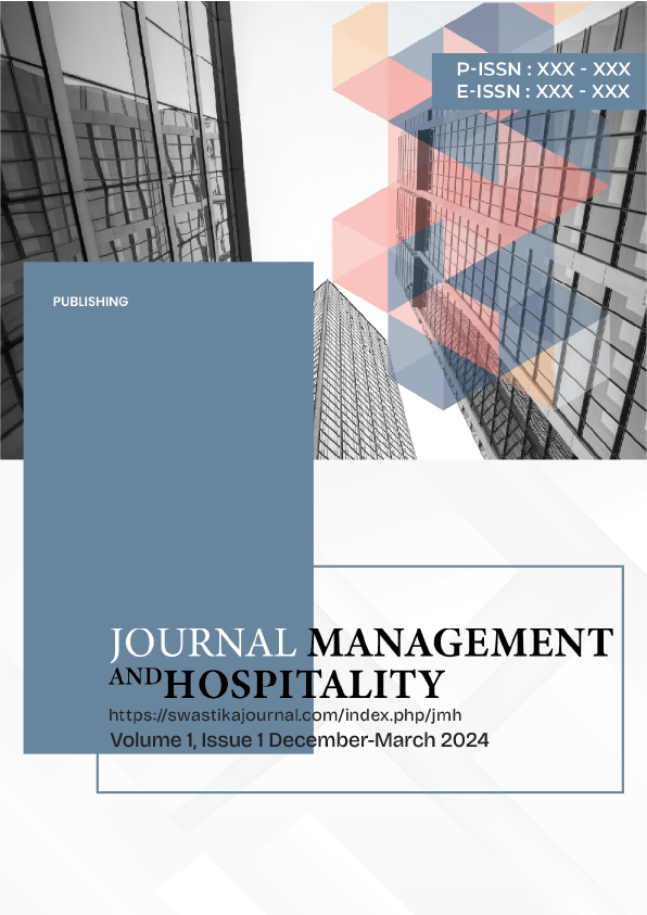 					View Vol. 1 No. 1 (2023): Journal Management and Hospitality (December-March 2023) - In Press
				